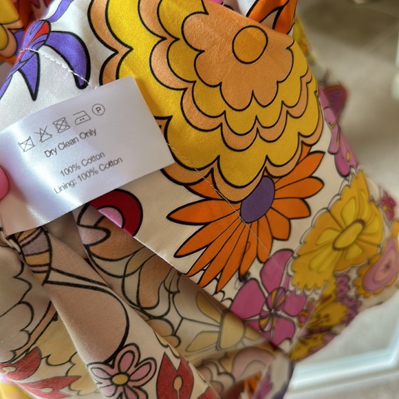 BORGO DE NOR Good Vibes Pink Biba Cotton Dress - Picture 11 of 16